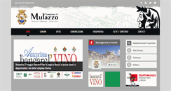 Desktop Screenshot of comunemulazzo.ms.it
