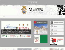 Tablet Screenshot of comunemulazzo.ms.it
